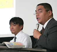 島田佳幸先生（左）、宮下敦史先生（右）